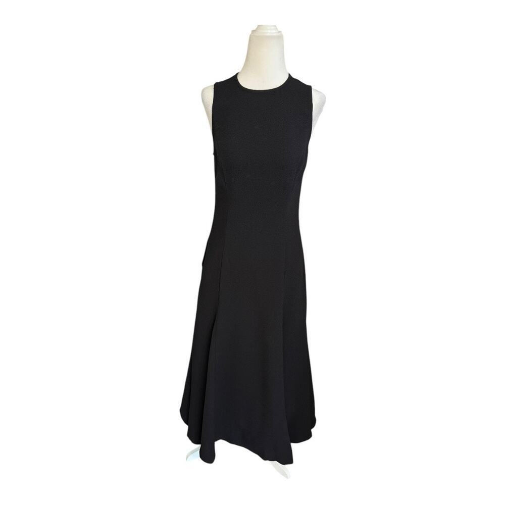 Chelsea28 Women's Small Black Sleeveless A-Line Midi Length Cocktail Dress NWOT